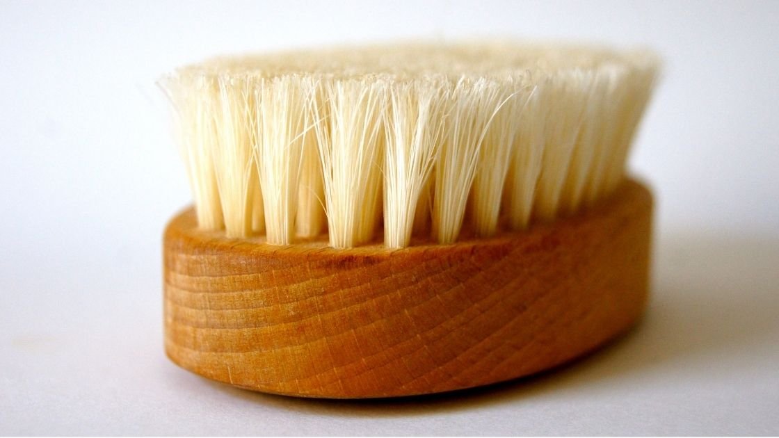 some dry brushes are made with natural bristles from Boars