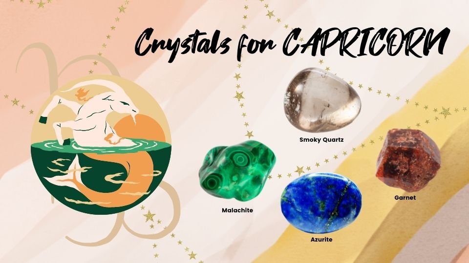 crystals for zodiac signs, healing stones for horoscope signs, zodiac crystals for Capricorn