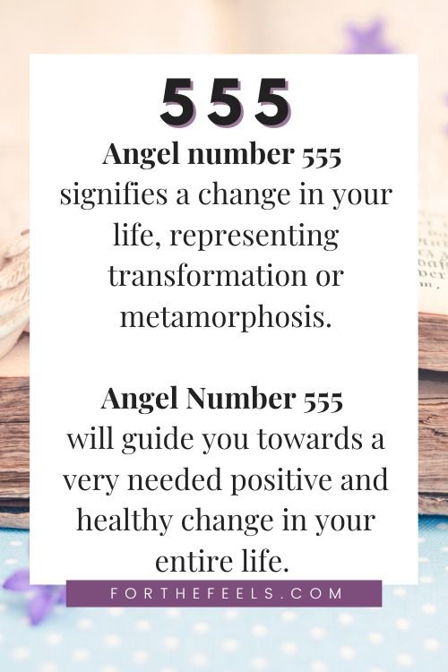 The significance of angel numbers, specifically 555, suggests that you are being watched by your spiritual guide