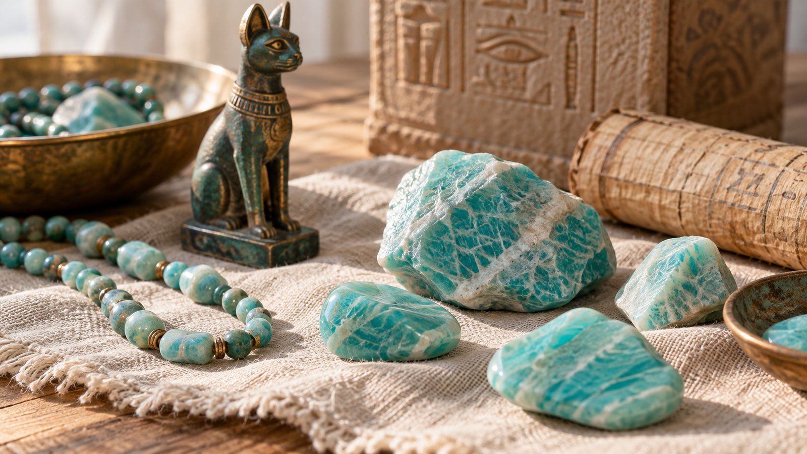 Amazonite stones: amazonite in ancient and historical records