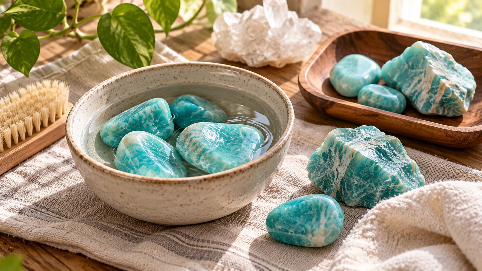 Amazonite stones: caring for amazonite