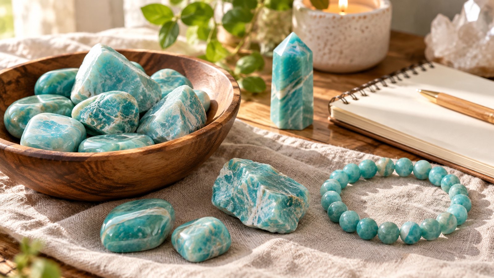 Amazonite stones: simple ways to work with amazonite