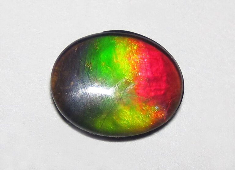 Ammolite crystal