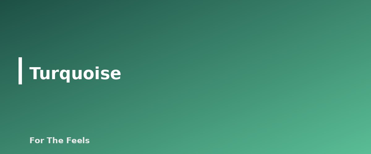 Turquoise - section banner for Blue Crystals Meanings