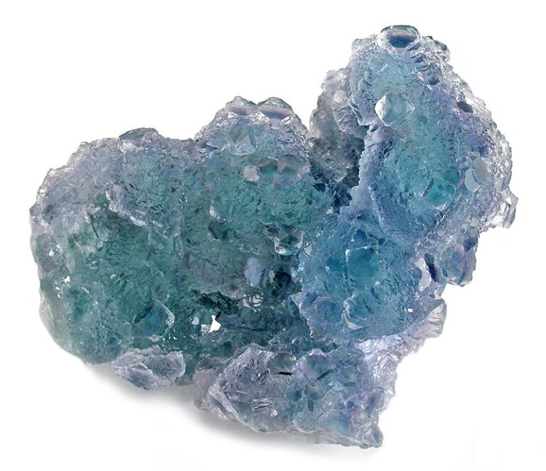 Blue Fluorite crystal