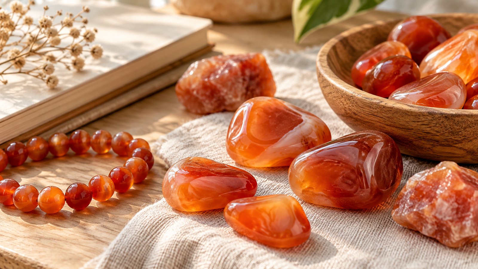 Carnelian stones: what carnelian is