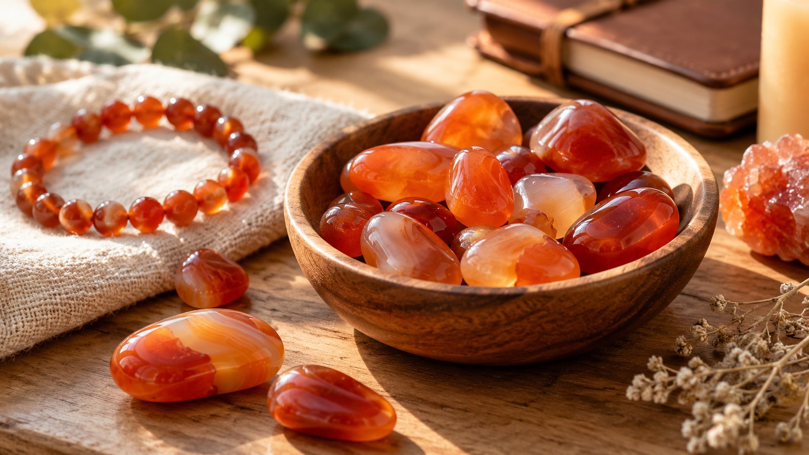 Carnelian stones: what carnelian means in crystal traditions