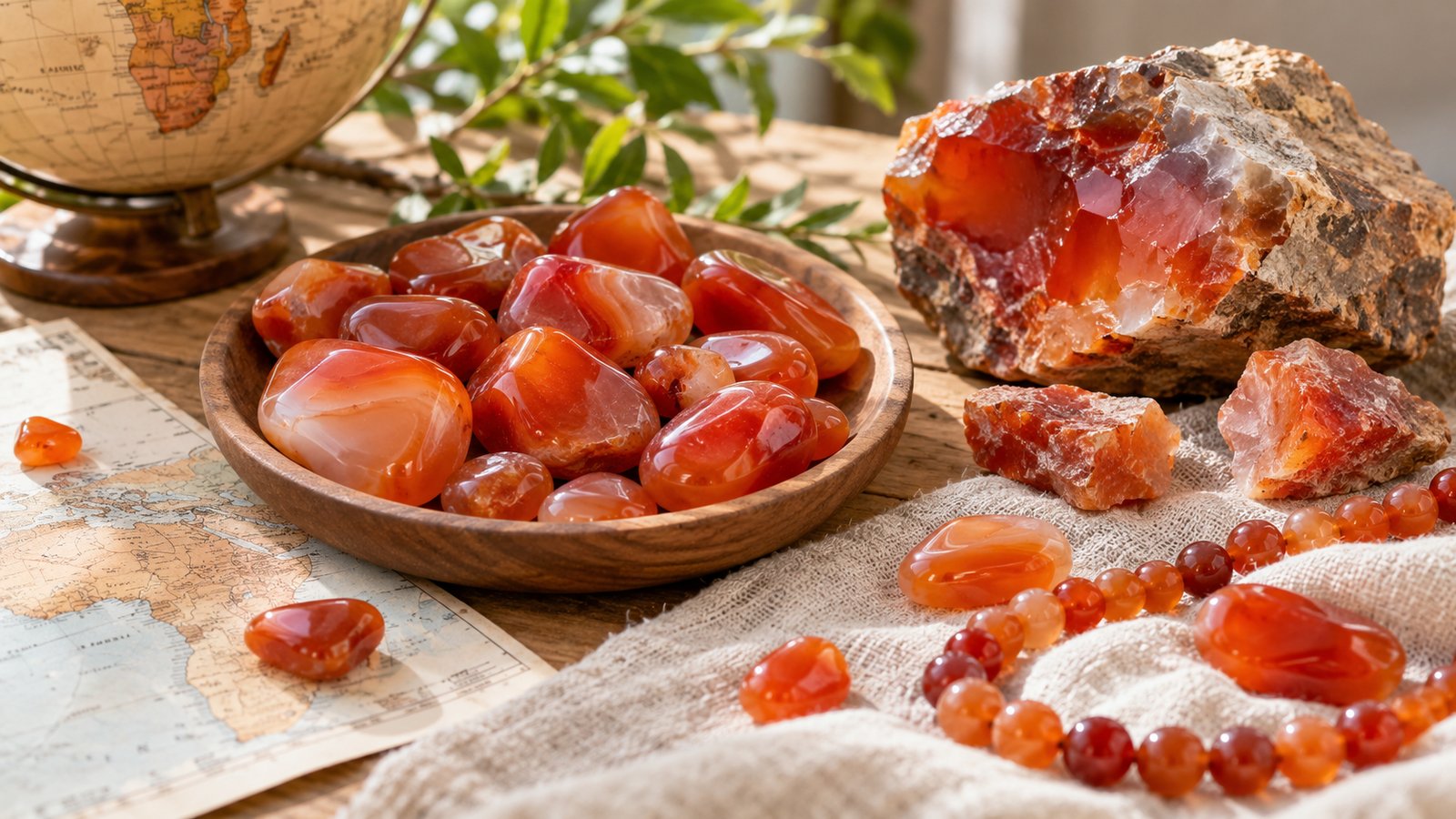 Carnelian stones: where carnelian comes from