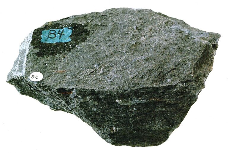 Chiastolite crystal