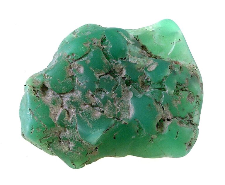 Chrysoprase crystal