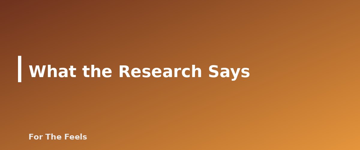 What the Research Says - section banner for Clary Sage Essential Oil