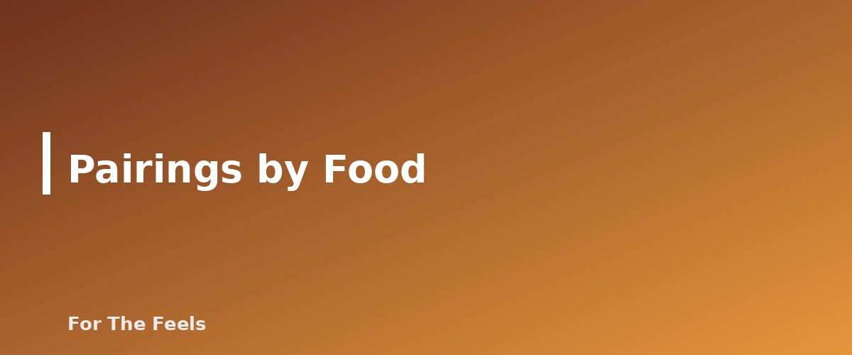 Pairings by Food - section banner for Cooking With Herbs and Spices