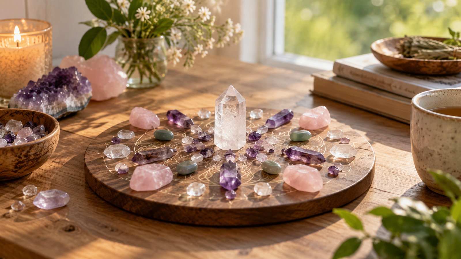 Honest Expectations - Crystal Grids: What They Are and How to Build One