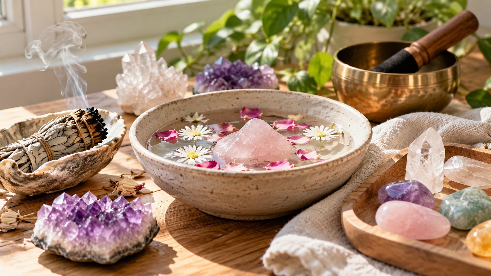 Cleansing Crystals Gently - Crystal Meanings Guide: Properties, Care, Cleansing and Spotting Fakes