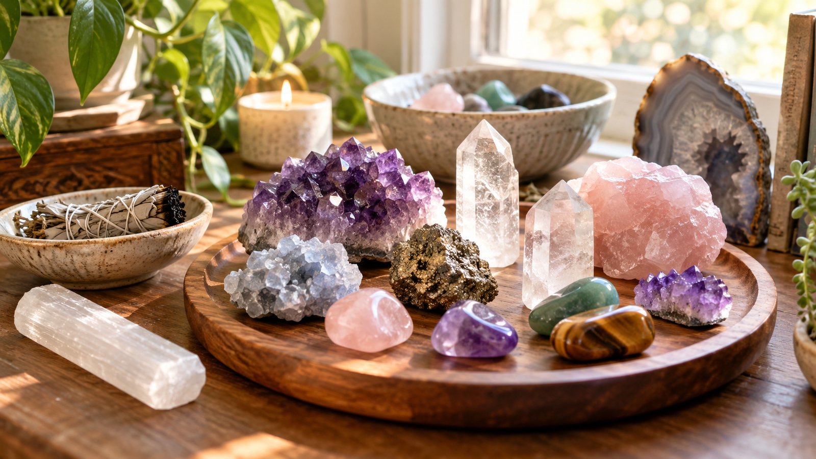 Crystal Meanings Guide: Properties, Care, Cleansing and Spotting Fakes - featured image