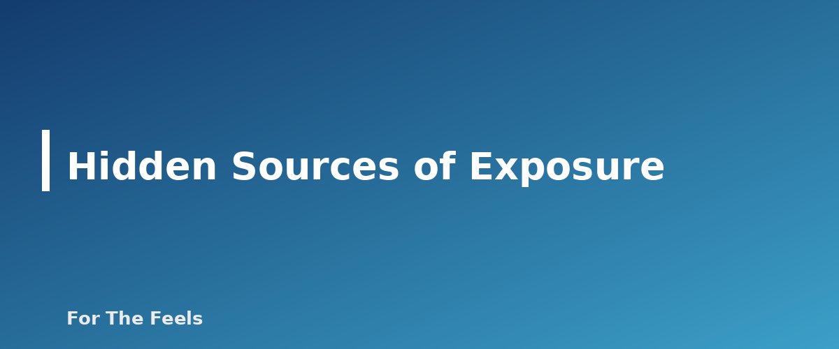Hidden Sources of Exposure - section banner for Essential Oil Skin Reactions