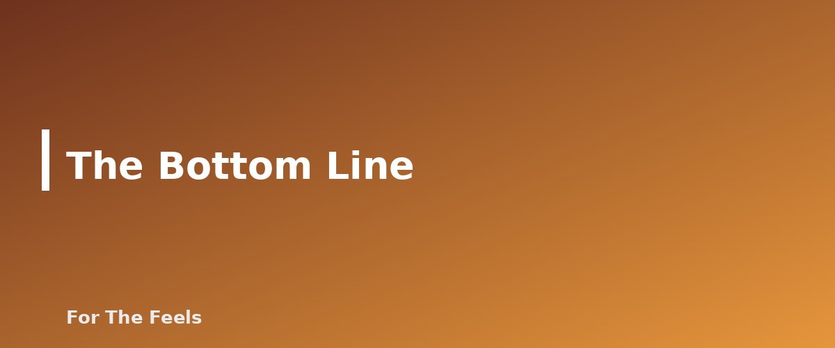 The Bottom Line - section banner for Eucalyptus Essential Oil