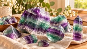 Fluorite stone: featured image for the fluorite meaning, properties and care guide