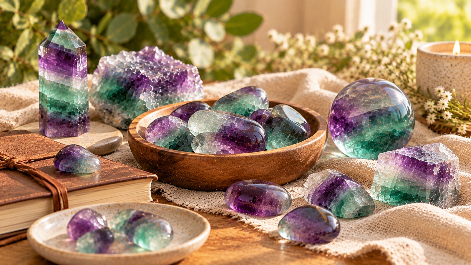 Fluorite stones: simple ways to work with fluorite