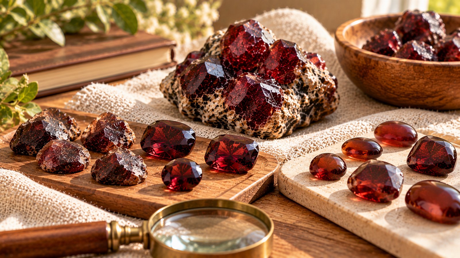 Garnet stones: how to spot fake or misrepresented garnet