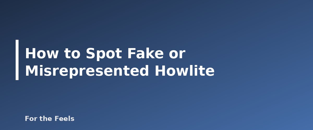 How to Spot Fake or Misrepresented Howlite - illustration for Howlite: Meaning, Properties, Care and How to Spot a Fake