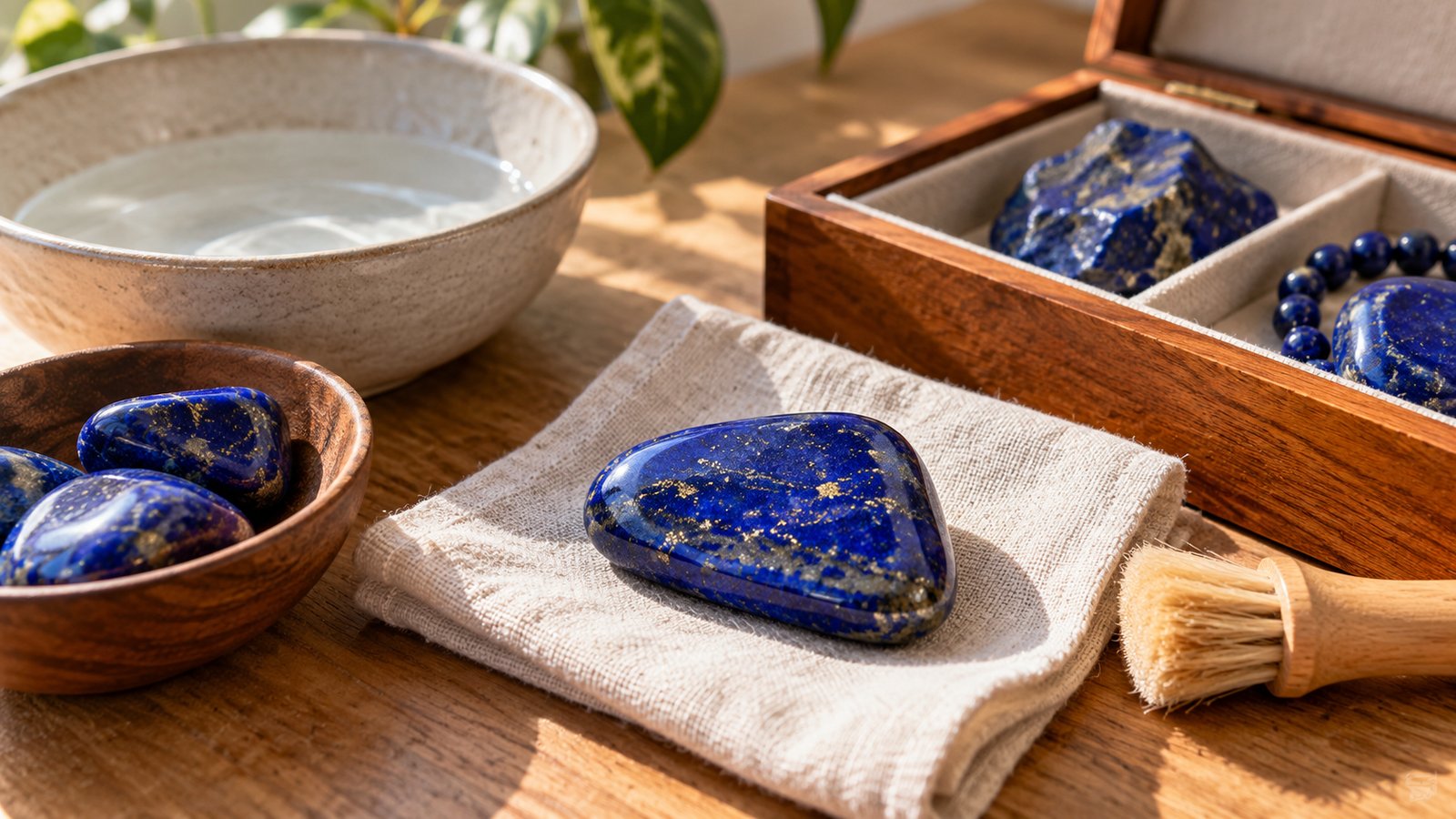 Lapis lazuli stones: caring for lapis lazuli
