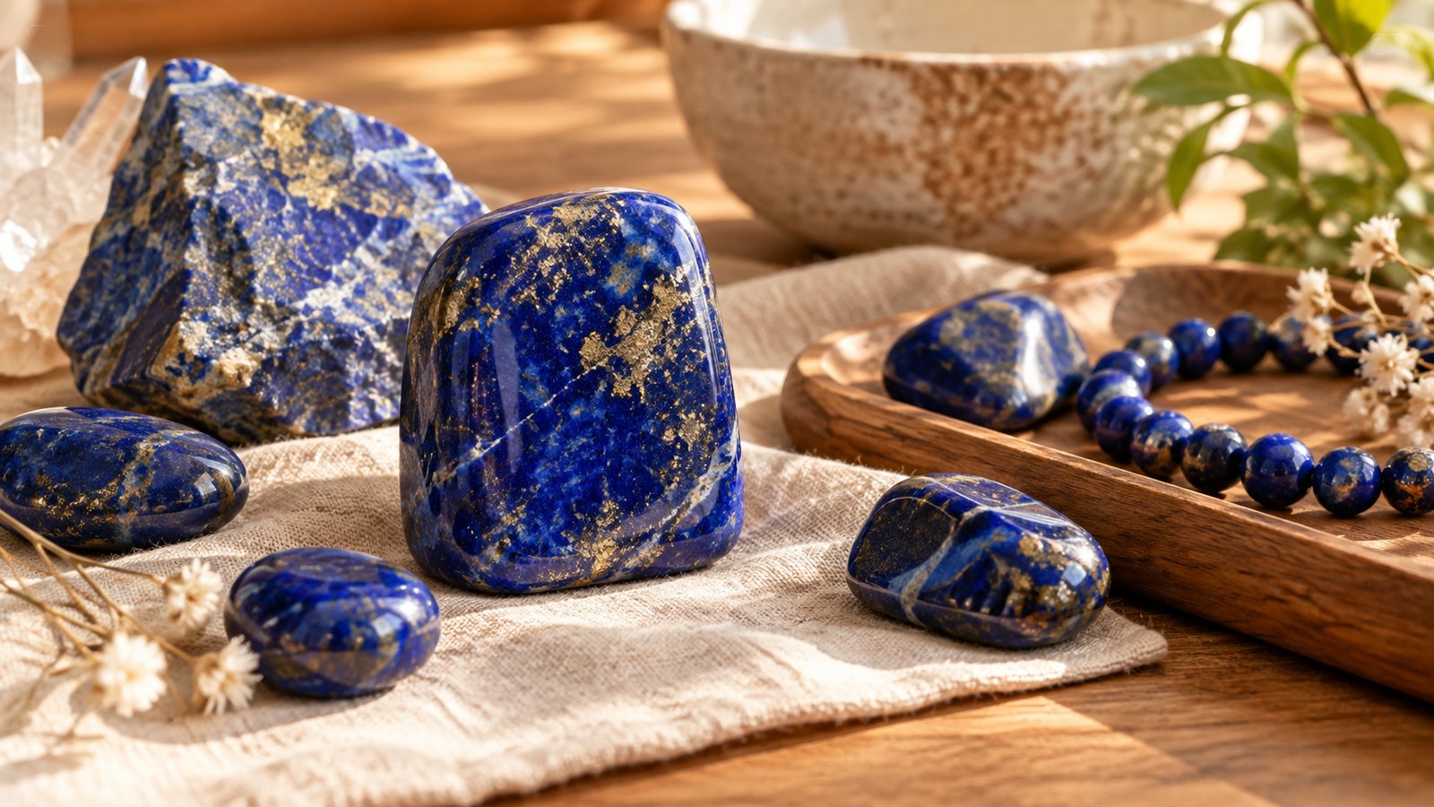 Lapis lazuli stones: what lapis lazuli means in crystal traditions