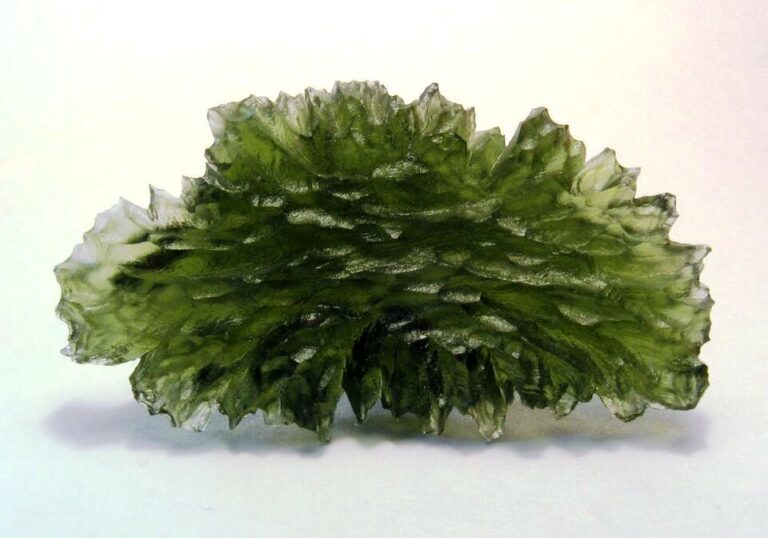 Moldavite crystal