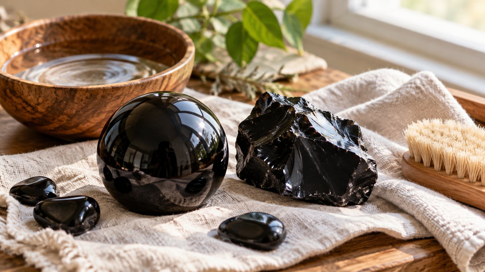 Obsidian stones: caring for obsidian