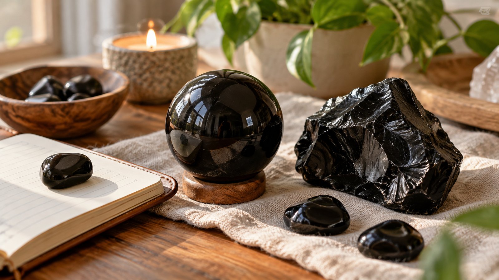 Obsidian stones: simple ways to work with obsidian