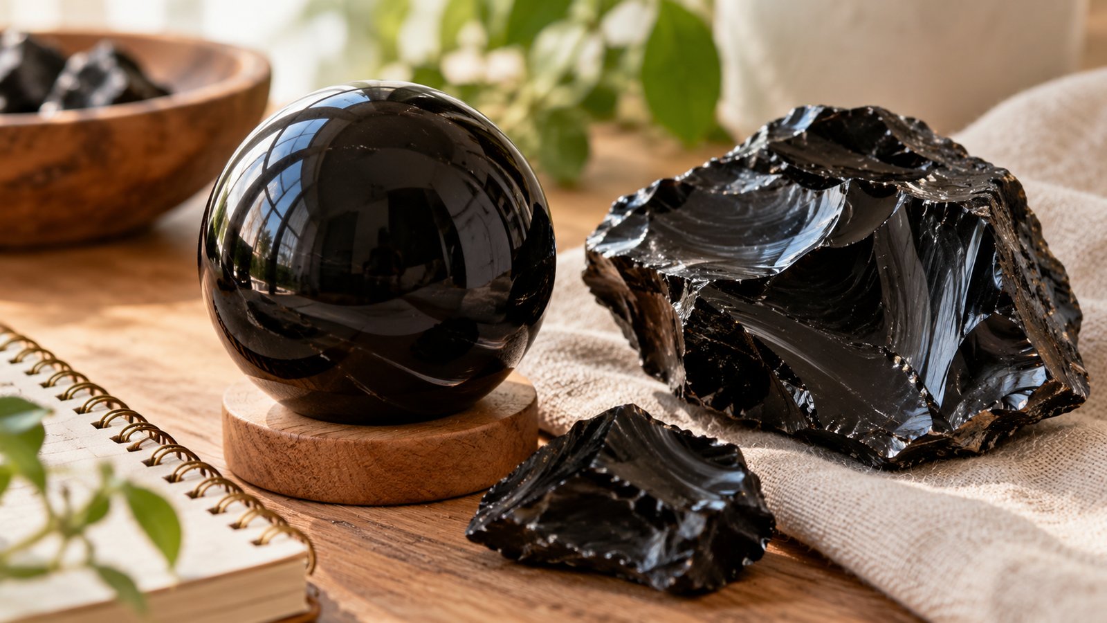 Obsidian stones: what obsidian is