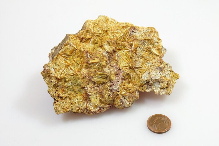 Pyrophyllite crystal