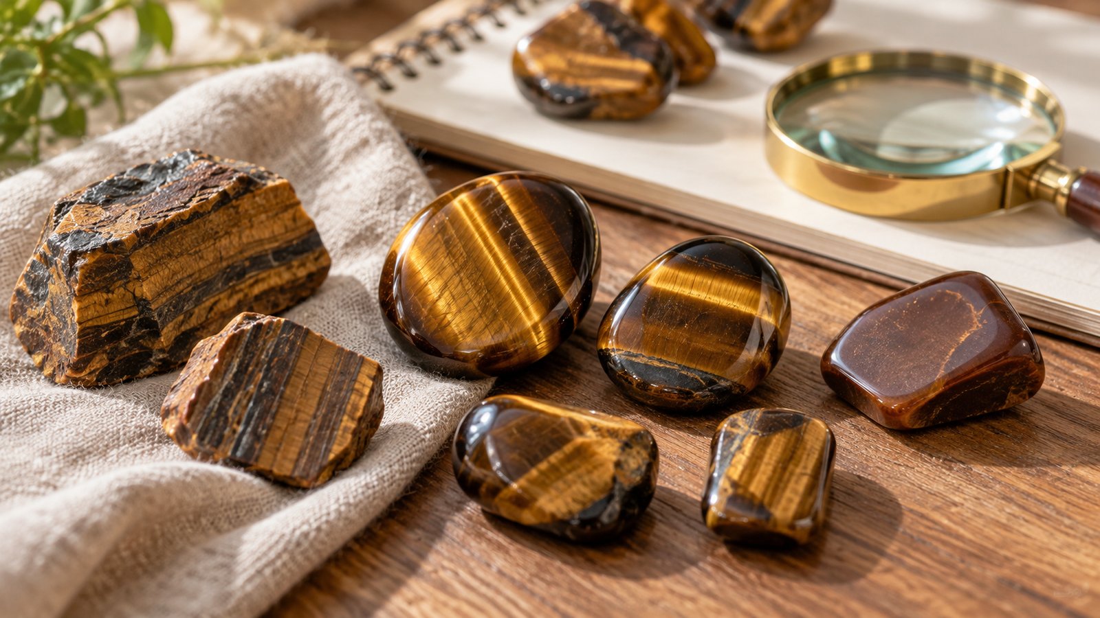 Tiger's eye stones: how to spot a fake tiger's eye
