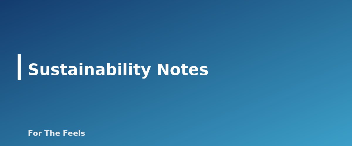 Sustainability Notes - section banner for Vetiver Essential Oil