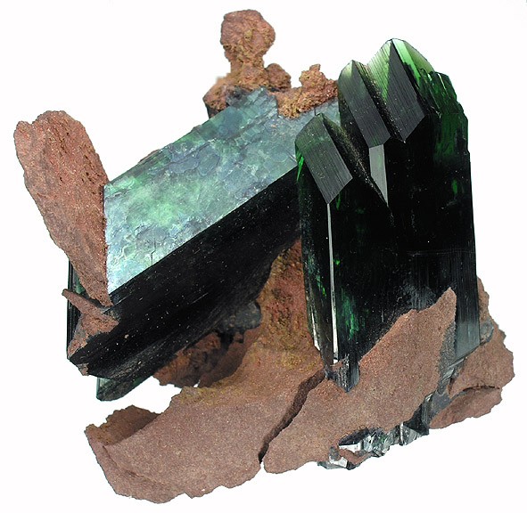 Vivianite crystal